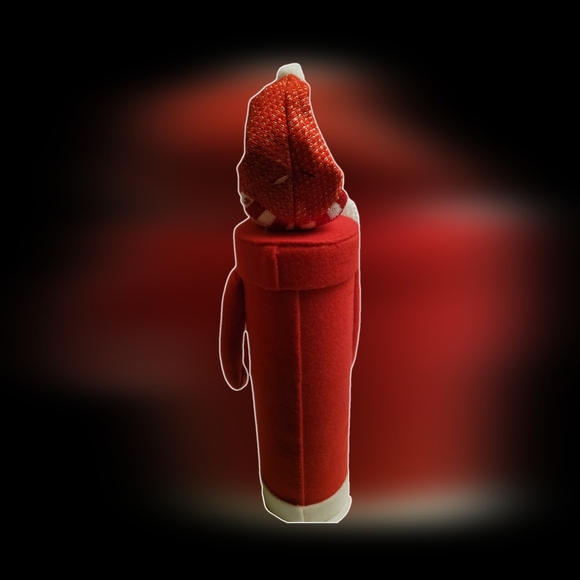 Santa Clause Wine/ Spirits Bottle Holder 12-inch Christmas Decorations - Picture 3 of 8